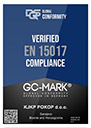 certifikat EN 15017